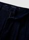 Jeans chino blu in puro cotone baggy fit_5