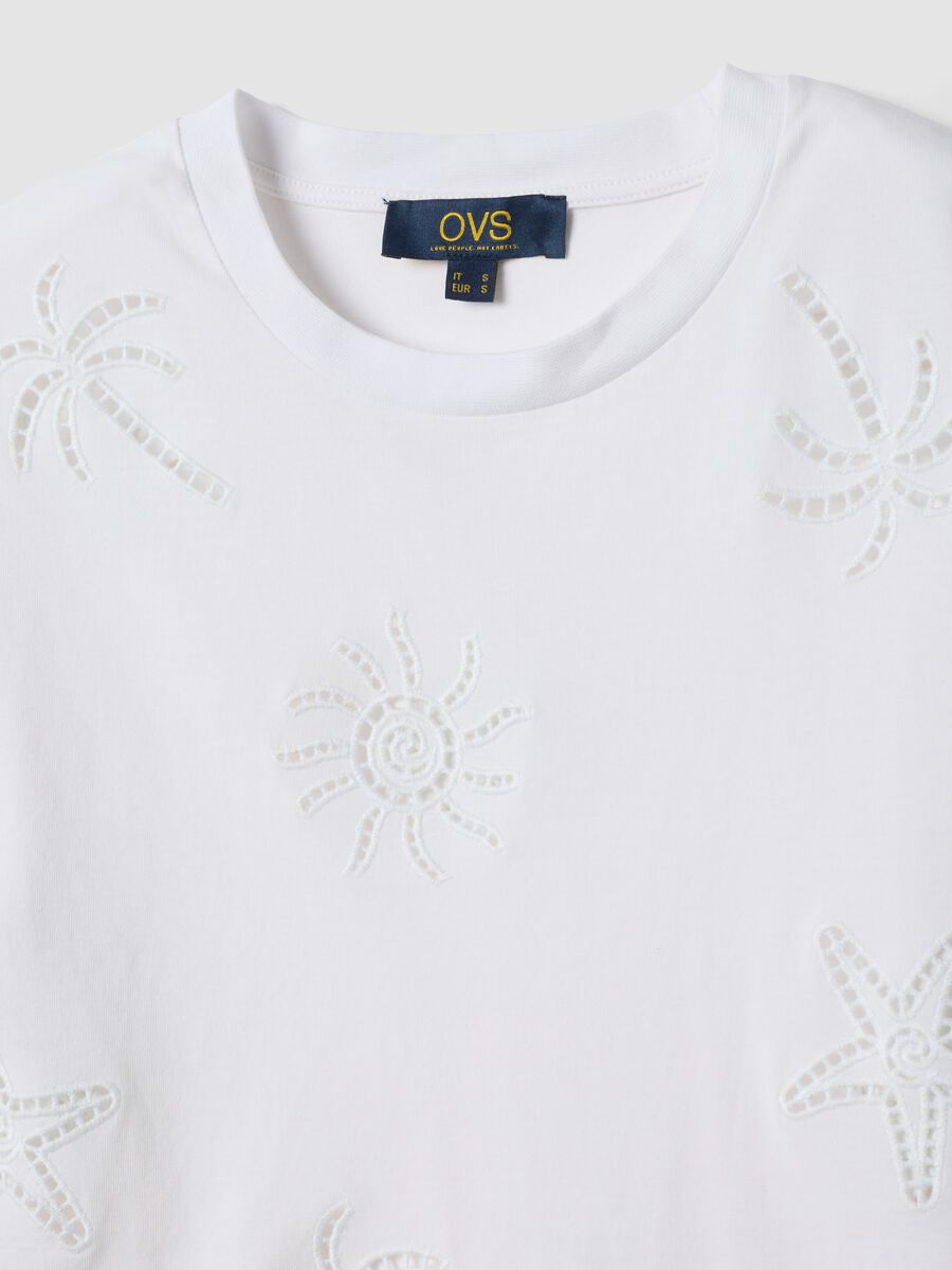 &Lambda;&epsilon;&upsilon;&kappa;ό T-shirt &alpha;&pi;ό 100% &beta;&alpha;&mu;&beta;ά&kappa;&iota; &mu;&epsilon; &delta;&iota;ά&tau;&rho;&eta;&tau;&omicron; &kappa;έ&nu;&tau;&eta;&mu;&alpha;, &kappa;&alpha;&nu;&omicron;&nu;&iota;&kappa;ή &epsilon;&phi;&alpha;&rho;&mu;&omicron;&gamma;ή_1