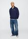 Gap Blue Half-Zip Sweatshirt_1