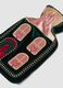Green and pink hot water bottle with decorative embroidery_2