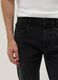 Schwarze Skinny-Fit-Jeans aus Stretch-Baumwolle_3