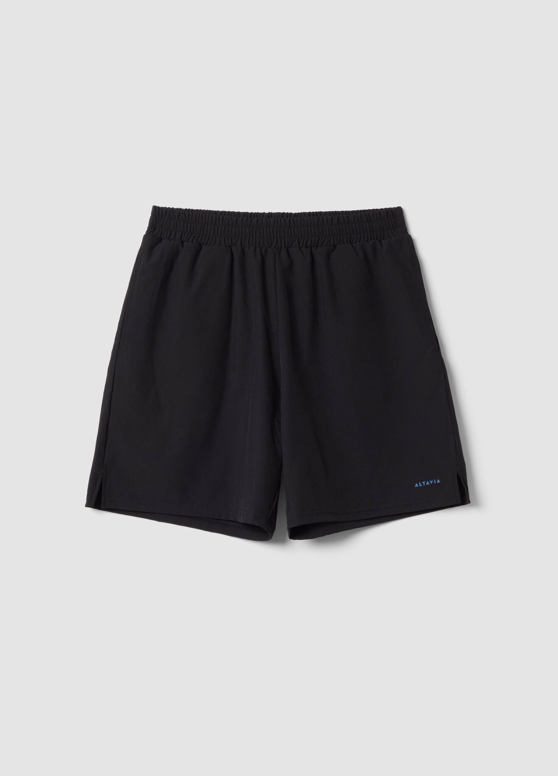 Black easy-dry stretch shorts ALTAVIA RUNNING