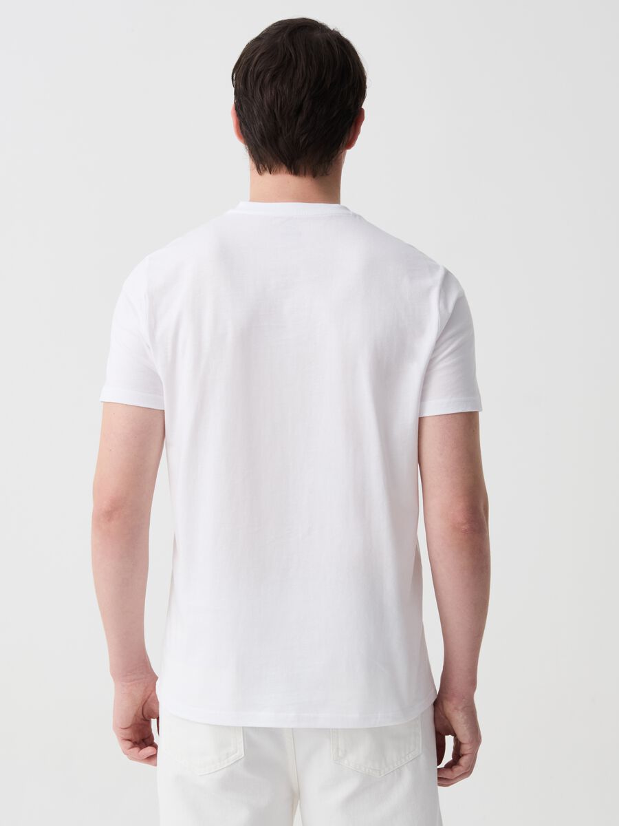 Cotton T-shirt with Venice print_2