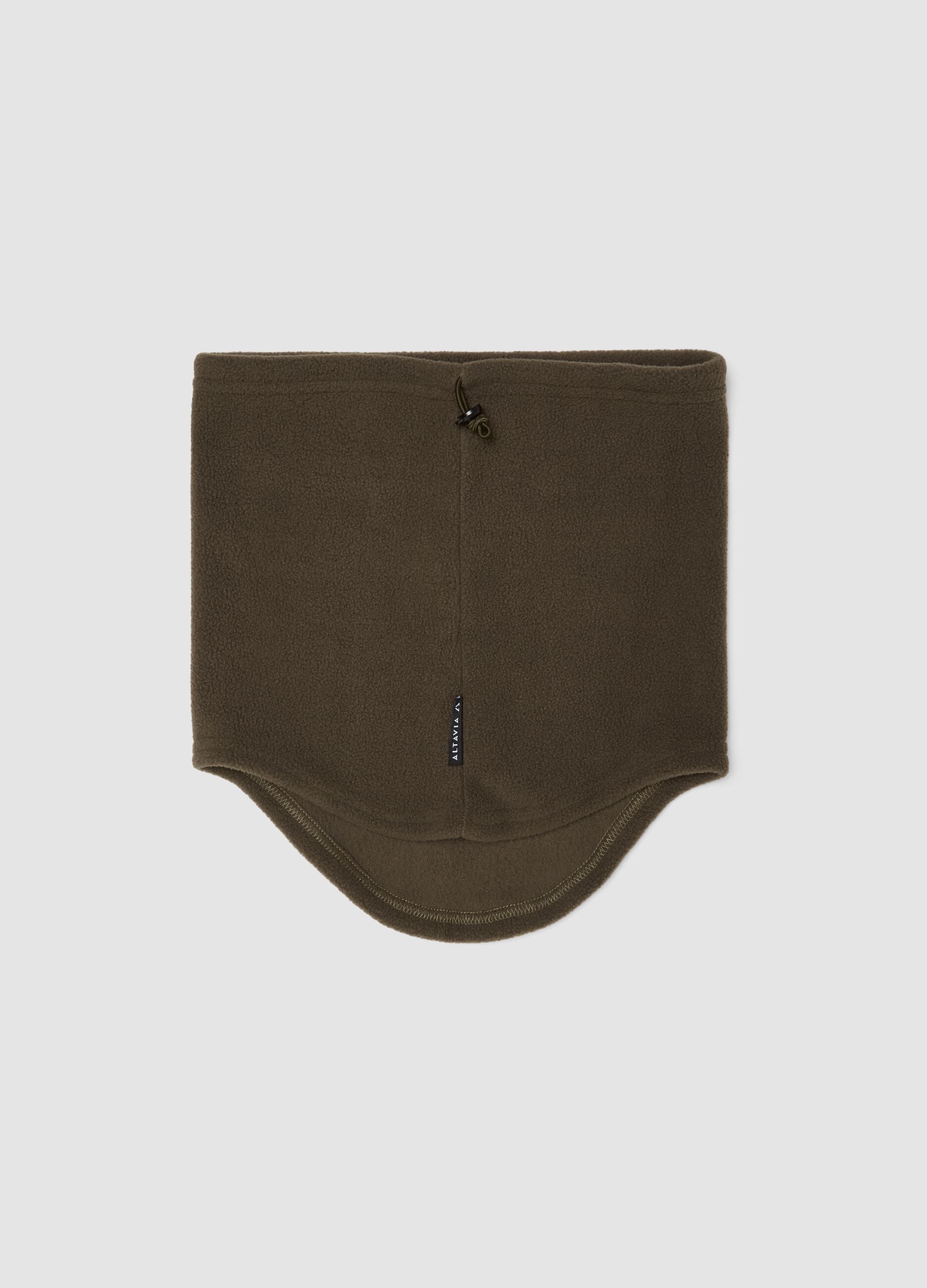Neck warmer with adjustable drawcord ALTAVIA WITH DEBORAH COMPAGNONI