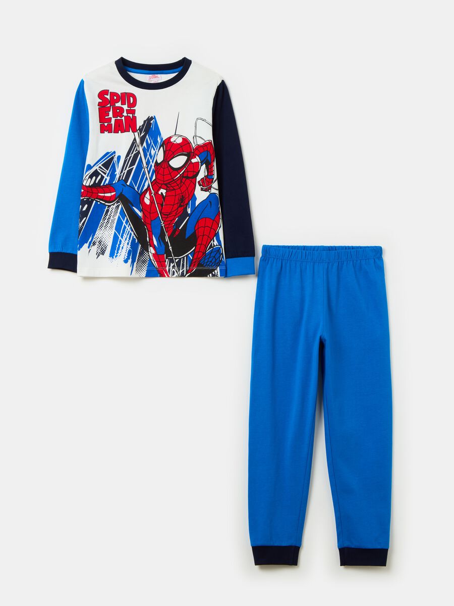 Pijama de algodón orgánico estampado Spider-Man_0