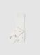 Collant bianco in cotone organico elasticizzato_0