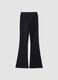 Black flared stretch trousers ALTAVIA STUDIO_5