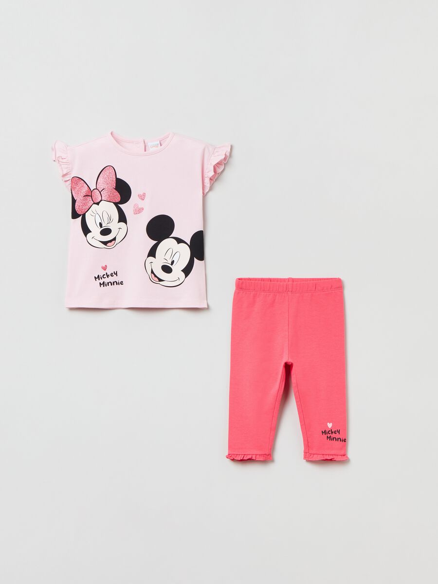 Disney Baby Minnie and Mickey Mouse jogging set_0