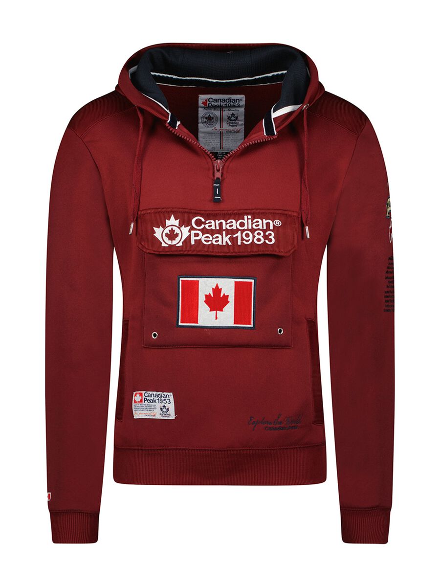 Canadian Peak half-zip sweatshirt with hood_0