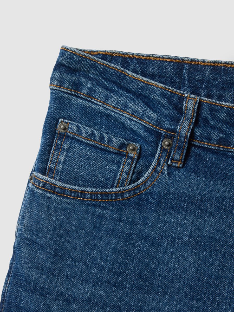 Super skinny fit blue cotton jeans_5