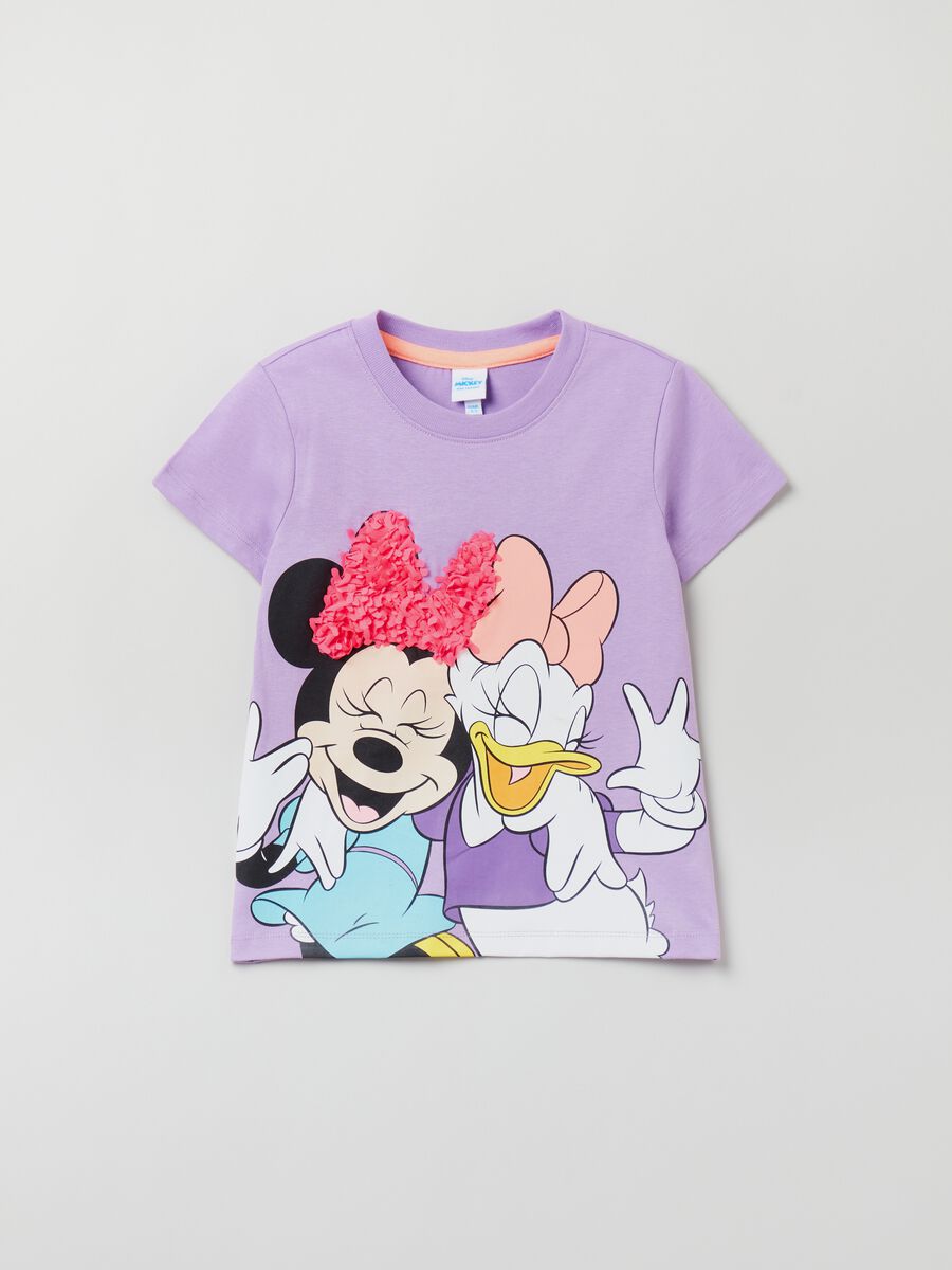Camiseta con estampado Disney Minnie y Daisy_0