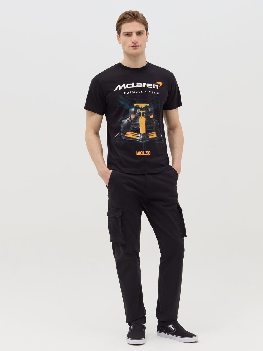 Cotton T-shirt with Formula 1 print_1