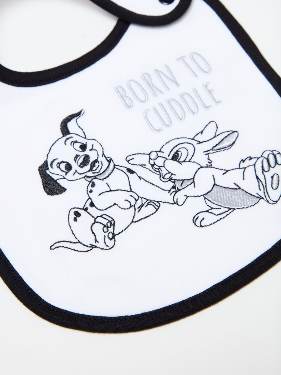 Bib with Thumper and Lucky embroidery_2