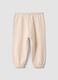 Rosa-blaue Hose aus reiner Baumwolle mit Herz-Print, Comfort Fit f&uuml;r Baby-M&auml;dchen_1