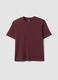 Purple pure cotton relaxed-fit T-shirt_4