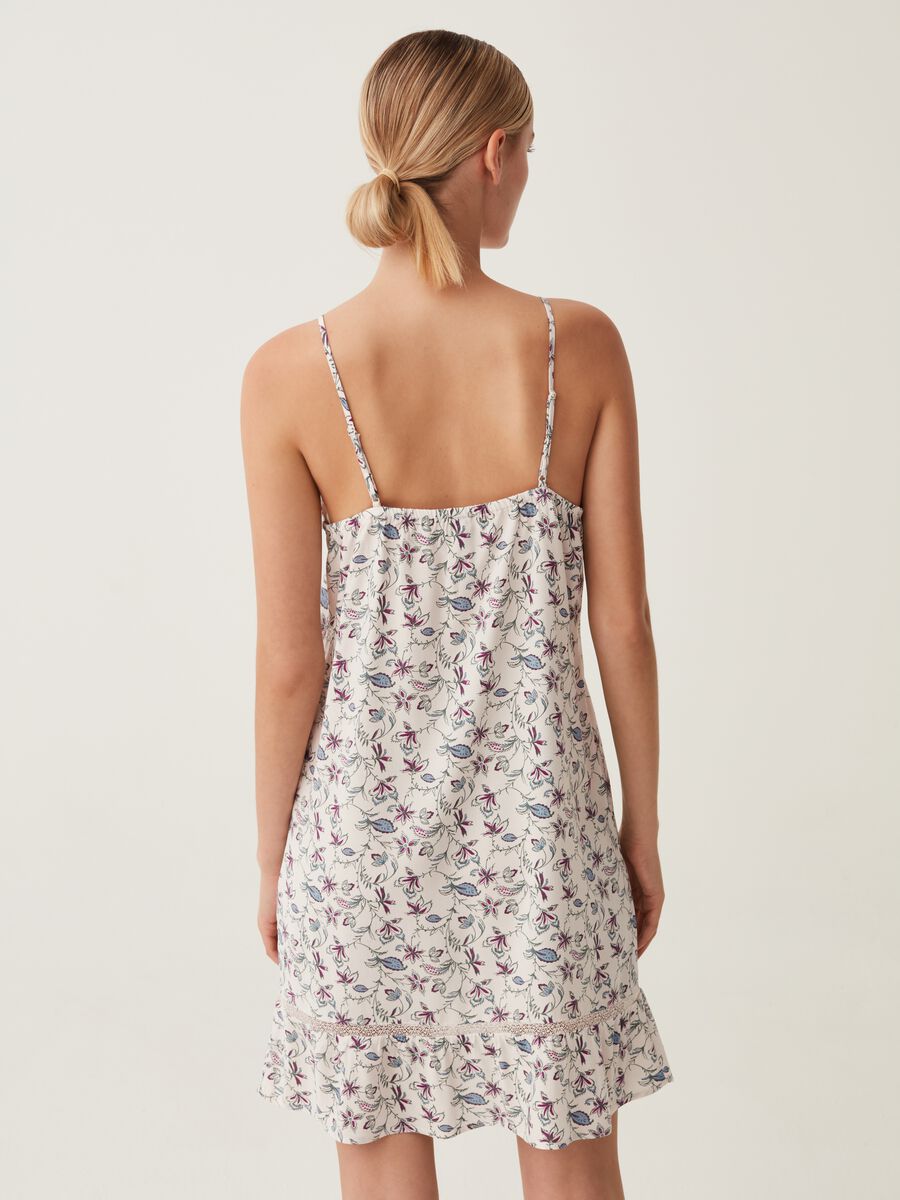 Floral nightdress with flounce_2