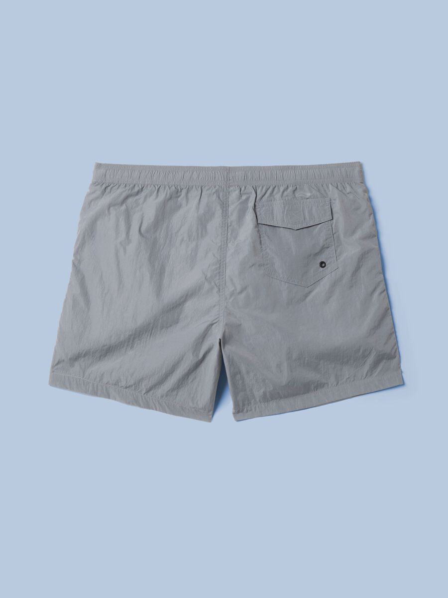 ALTAVIA SAILNG grey boxer swim shorts with elasticated waistband_5