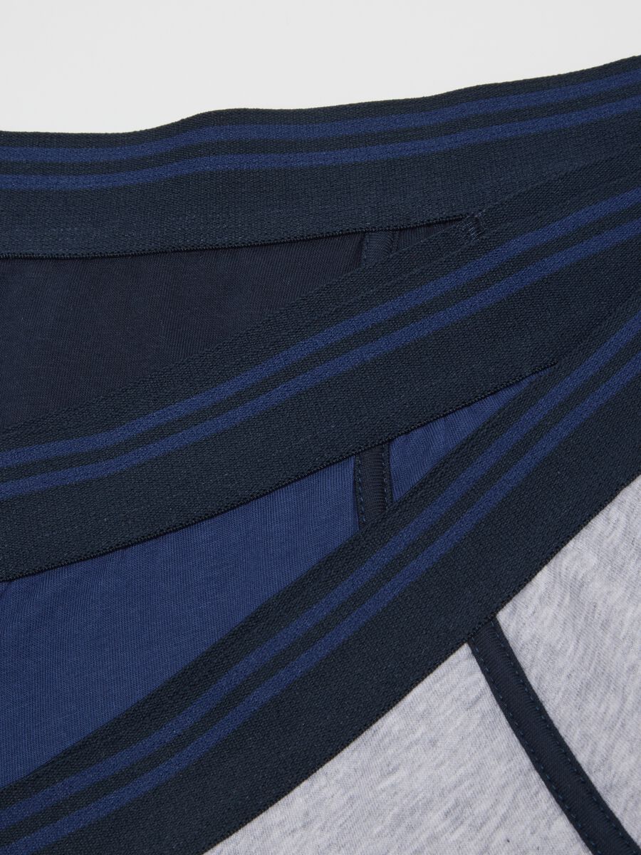 Tripack of multicolour stretch cotton regular fit boxers_5