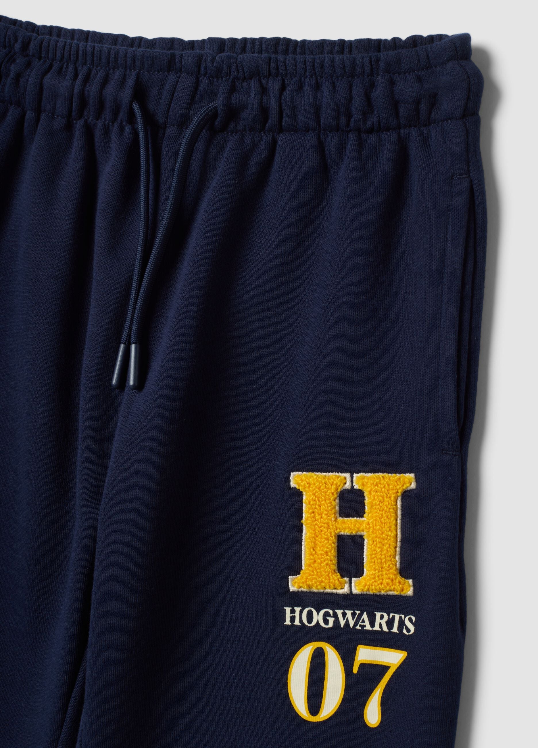 Blue cotton-blend Harry Potter joggers for boys