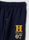 Blue cotton-blend Harry Potter joggers for boys_3