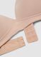 Beiger gepolsterter BH aus Stretchmaterial_5