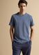 T-shirt grigia in misto cotone traspirante e ad asciugatura rapida_1