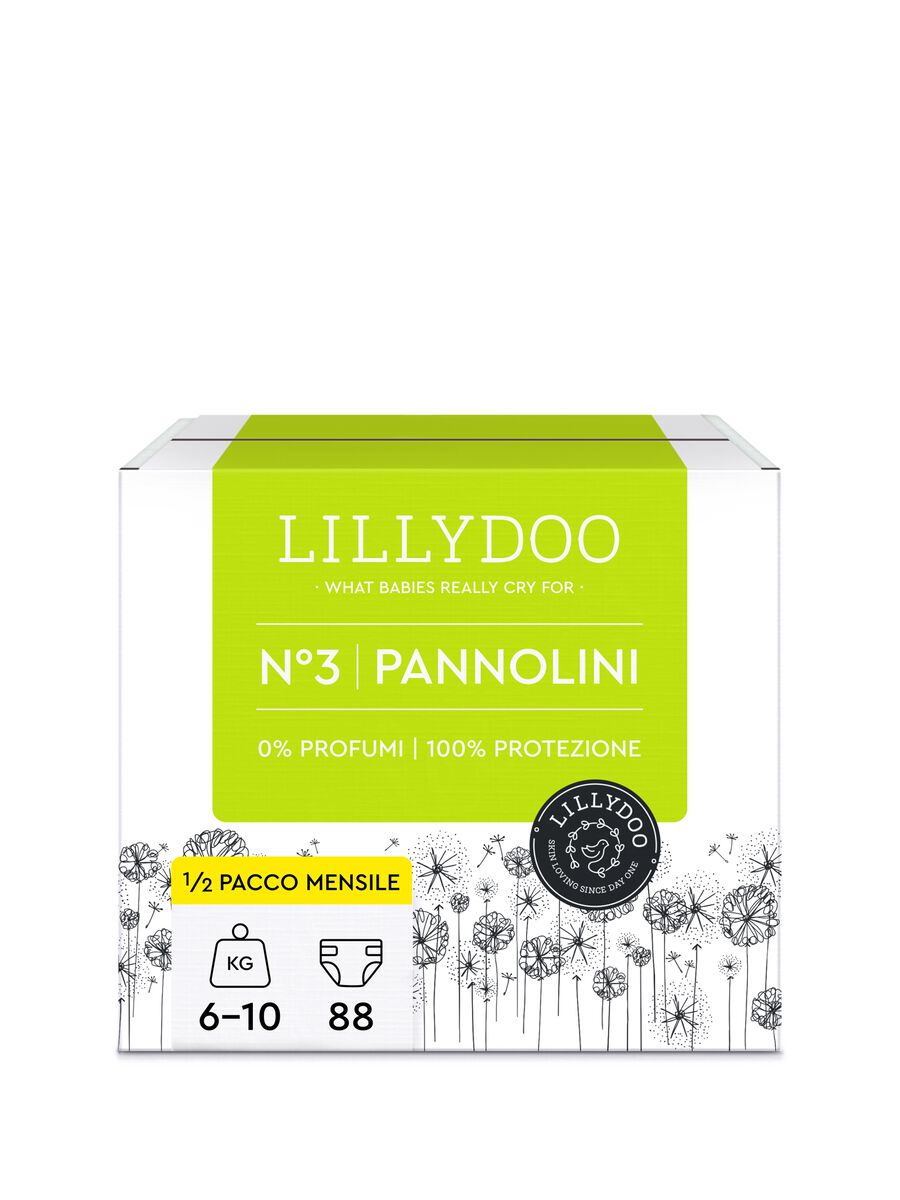 Pañales ecosostenibles N° 7 (+15 kg) Lillydoo Blanco DIAPERS da