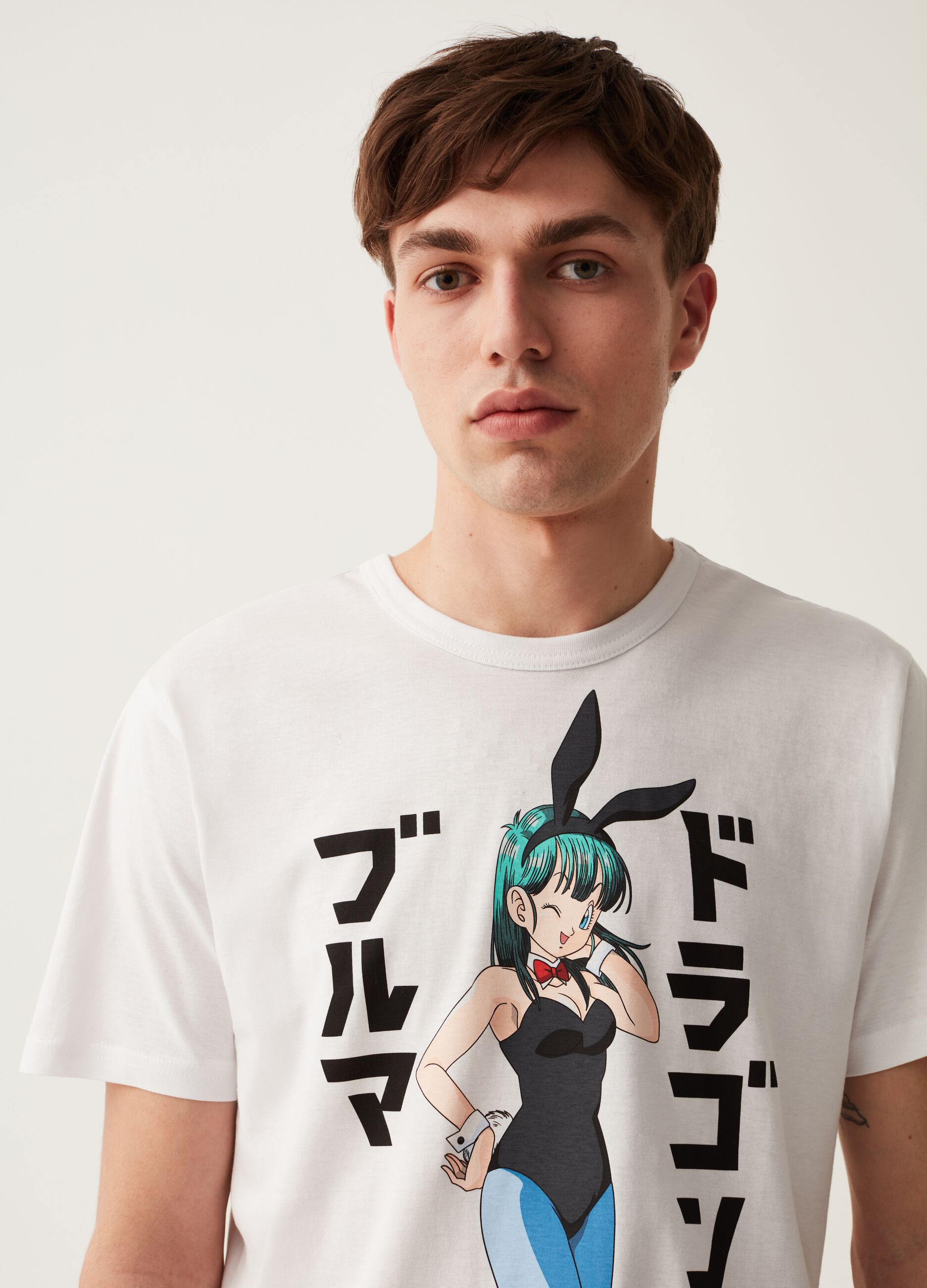Camiseta con estampado Dragon Ball Bulma