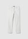 Skinny jeans in white stretch cotton blend_4