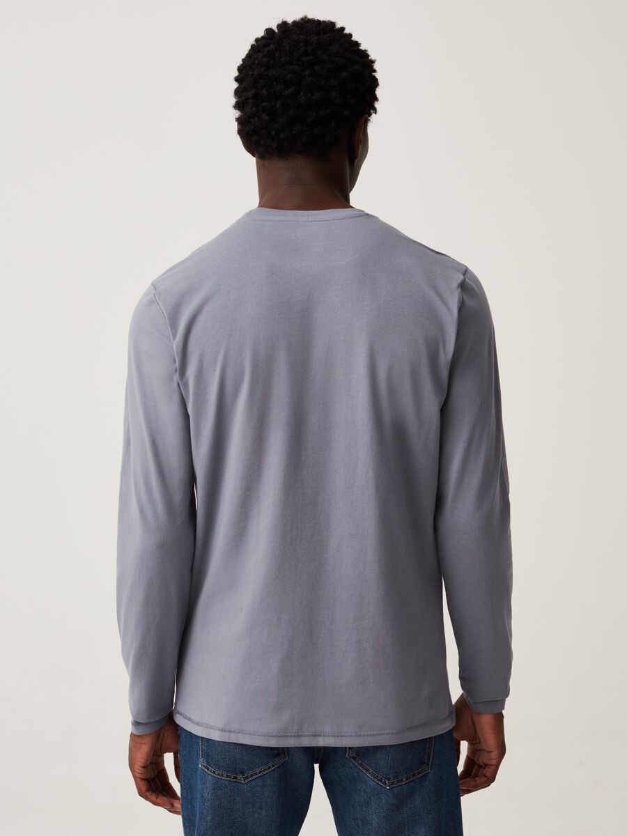 Long-sleeved T-shirt in stretch jersey_2