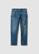 Blaue Denim-Jeans aus Stretch-Baumwolle, Regular Fit_0