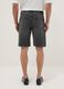 Grey denim Bermuda shorts in pure cotton, regular fit_2