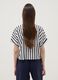 Multicolour striped regular-fit linen and viscose blend shirt_3