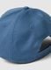 Pure cotton blue baseball cap with adjustable closure_2