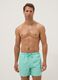Light blue swim shorts with drawstring waist_0