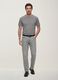 Grey denim jeans in cotton-viscose blend, regular fit_0