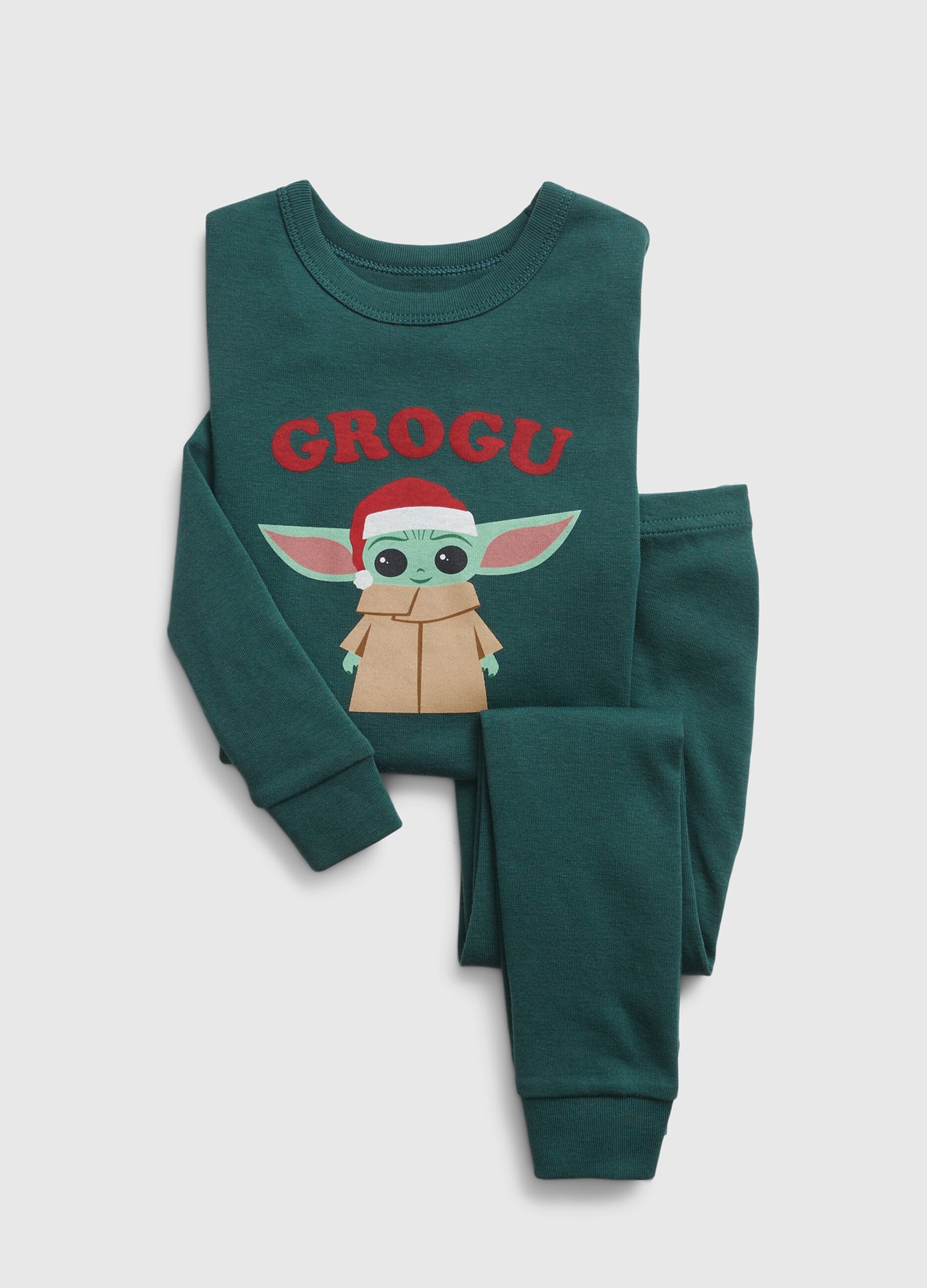 Pijama largo navideño Star Wars Grogu