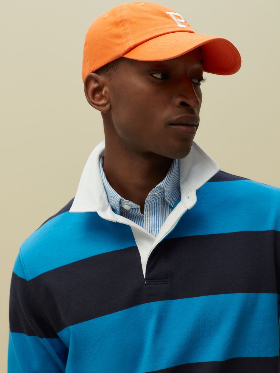 Polo in jersey a righe_3
