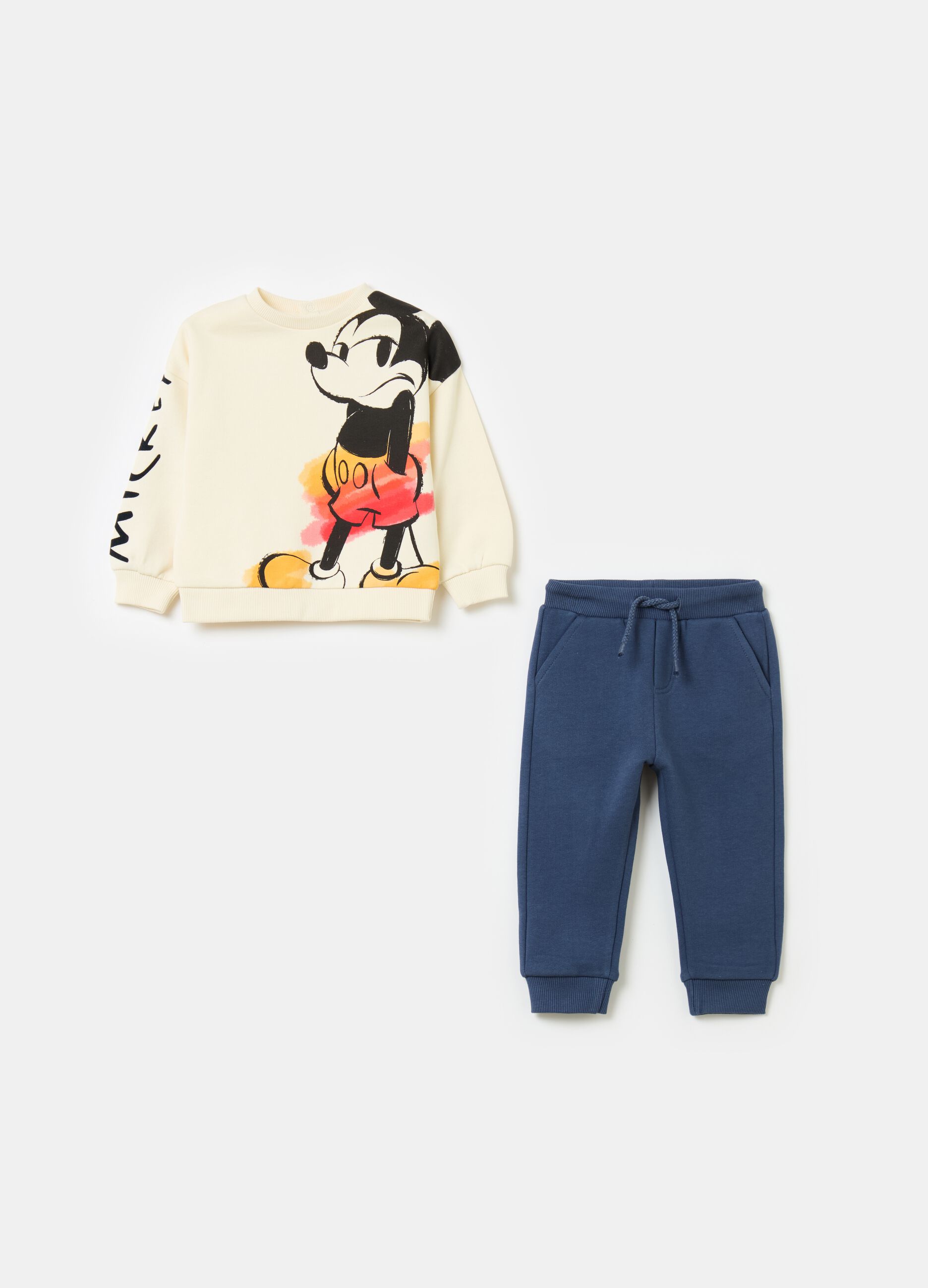 Jogging set with Mickey Mouse print