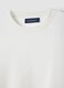 White cotton blend short-sleeve t-shirt regular fit_5
