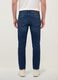 Dark blue stretch cotton denim jeans, regular fit_2