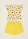 IANA stretch cotton rib jogging set_1