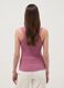 Pink stretch cotton tank top_3