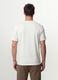 White organic cotton slim-fit short-sleeve T-shirt_3