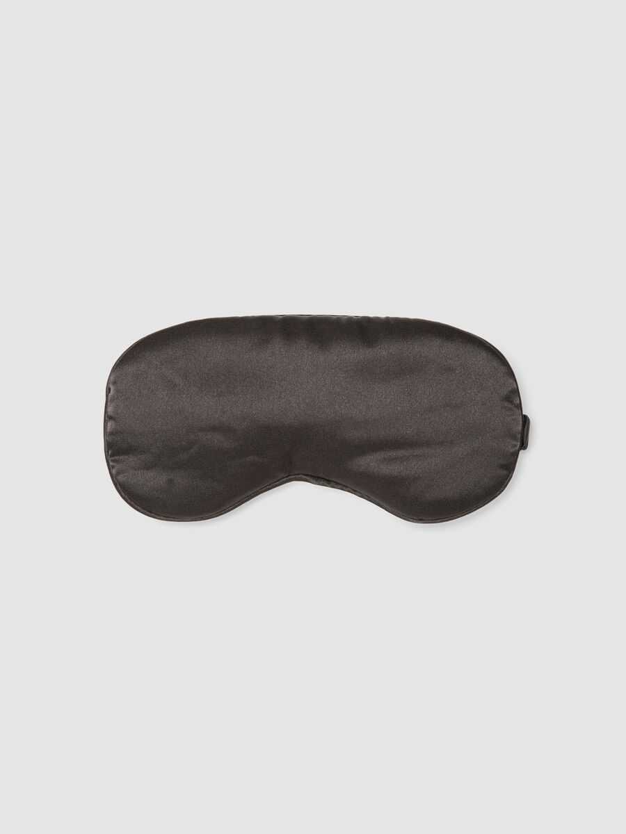 SINCERELY HAIR Masque de sommeil en satin noir_2