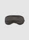 SINCERELY HAIR Black satin sleep mask_2