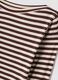 T-shirt multicolor in viscosa elasticizzata a righe slim fit_6