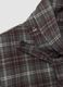 Camicia flanella grigia in viscosa elasticizzata con cravatta slim fit_2