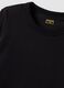 Schwarzes Langarm-T-Shirt aus Jersey aus reiner Baumwolle, Regular Fit_5