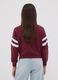 Red stretch-cotton sweatshirt with ribbed neckline, Harry Potter theme_2